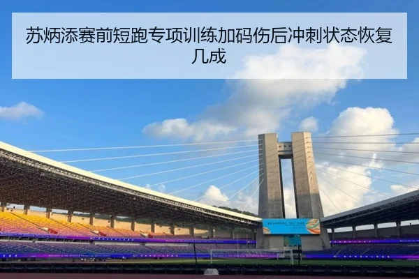 苏炳添赛前短跑专项训练加码伤后冲刺状态恢复几成